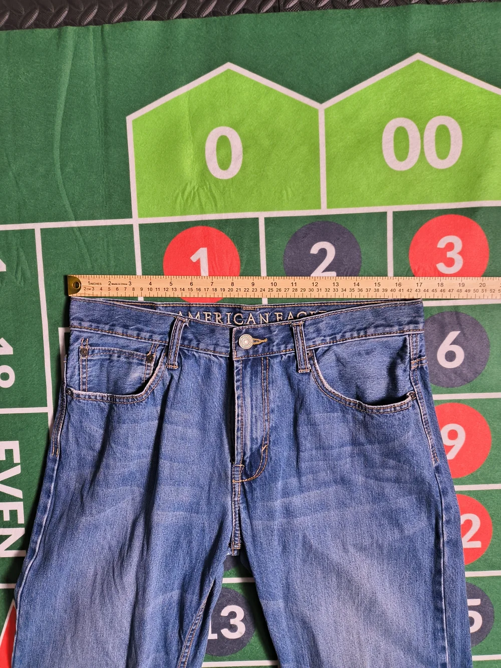 American Eagle Low Loose Jeans 32x29 Baggy Boyfriend Denim Tagged 32x32